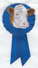 Cow & Prize Ribbon
