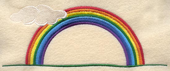 Rainbow w/Cloud