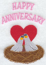 Love Doves Happy Anniversary