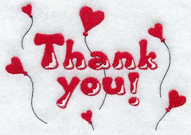 Thank You Balloons