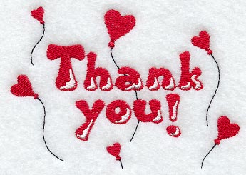 Thank You Balloons