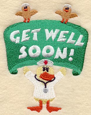 Get Well Soon Duck