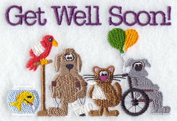 Get Well Soon Animals