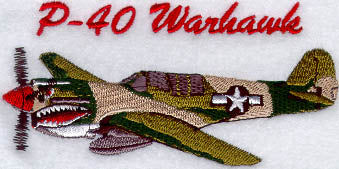 P-40 Warhawk Airplane