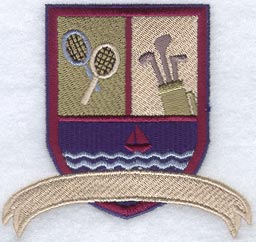 Golf & Tennis Crest