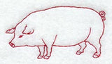 Pig (Redwork)