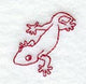 Gecko (Redwork)