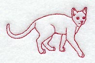 Cat (Redwork)