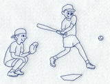 Baseball (Redwork)