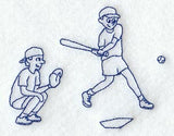 Baseball (Redwork)