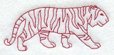 Tiger (Redwork)