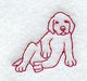 Puppy (Redwork)