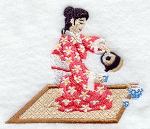 Tea Ceremony - Woman Pouring Tea