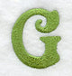 Victorian Letter G (3 Inch)