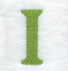 Victorian Letter I (3 Inch)