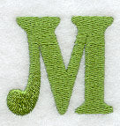 Victorian Letter M (3 Inch)