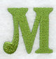 Victorian Letter M (3 Inch)