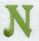 Victorian Letter N (3 Inch)