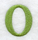 Victorian Letter O (3 Inch)