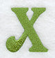 Victorian Letter X (3 Inch)