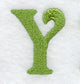 Victorian Letter Y (3 Inch)