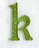 Victorian Lower Case Letter k (3 Inch)