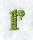 Victorian Lower Case Letter r (3 Inch)