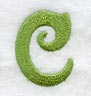Victorian Letter C (3 Inch)