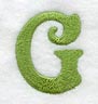 Victorian Letter G (3 Inch)