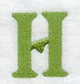 Victorian Letter H (3 Inch)