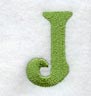 Victorian Letter J (3 Inch)