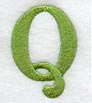 Victorian Letter Q (3 Inch)