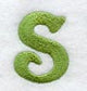 Victorian Letter S (3 Inch)