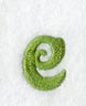 Victorian Lower Case Letter e (3 Inch)