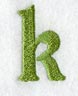 Victorian Lower Case Letter k (3 Inch)
