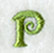 Victorian Letter P (3 Inch)