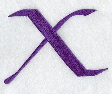 Viking Letter X (3 Inch)