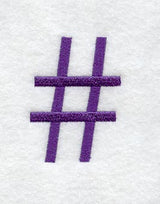 Viking Number Sign (3 Inch)