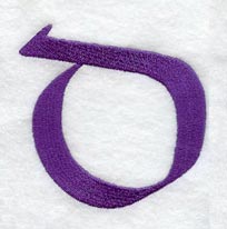 Viking Letter D (3 Inch)