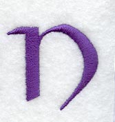 Viking Letter N (3 Inch)