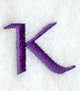 Viking Letter K (3 Inch)