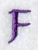 Viking Letter F (3 Inch)