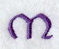 Viking Letter M (3 Inch)