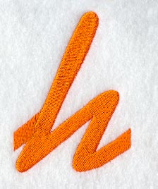 Cayman Lower Case Letter h (3 Inch)