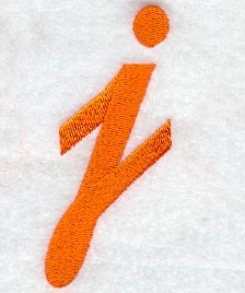 Cayman Lower Case Letter j (3 Inch)