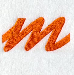 Cayman Lower Case Letter m (3 Inch)