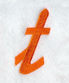 Cayman Lower Case Letter t (3 Inch)