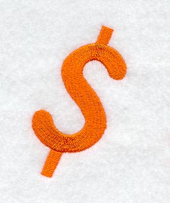 Cayman Dollar Sign (3 Inch)