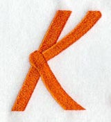Cayman Letter K (3 Inch)