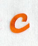 Cayman Lower Case Letter c (3 Inch)